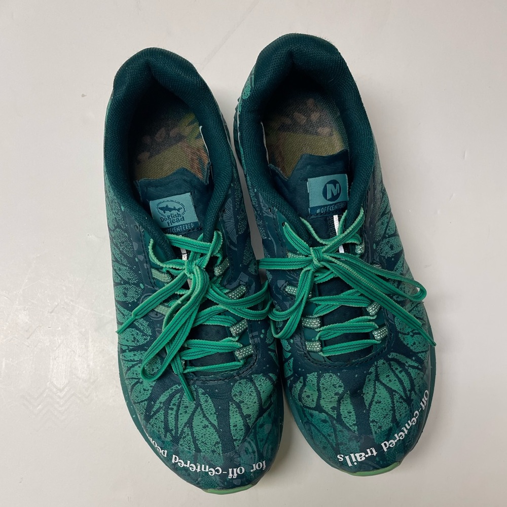 Rare Merrell x Dogfish Head Collab Agility Women’s 8 Synthesis Green Trail Shoe